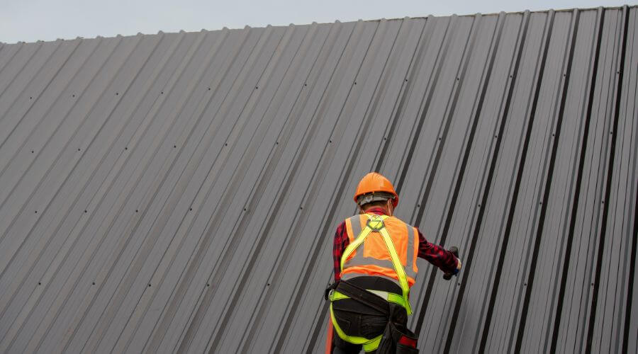Professional metal roof installation services in Stanley, NM